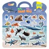 Petit Fancy Children's Fluffy Play Stickers Real Sea, Mixed Colors, 1 Piece / 쁘띠팬시 아동용 폭신폭신 놀이스티커 리얼 바다, 혼합색상, 1개