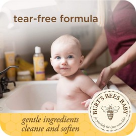 Burt's Bees Tear Free Baby Bubble Bath Wash, Default, 12 Fl Oz