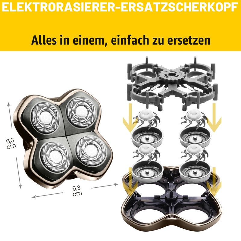 Pro 4 Replacement Blades - Compatible with Pitbulls Gold PRO,
