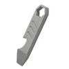 Titanium EDC Pry Bar,Keychain Multi Tool with Bottle Opener Wrench