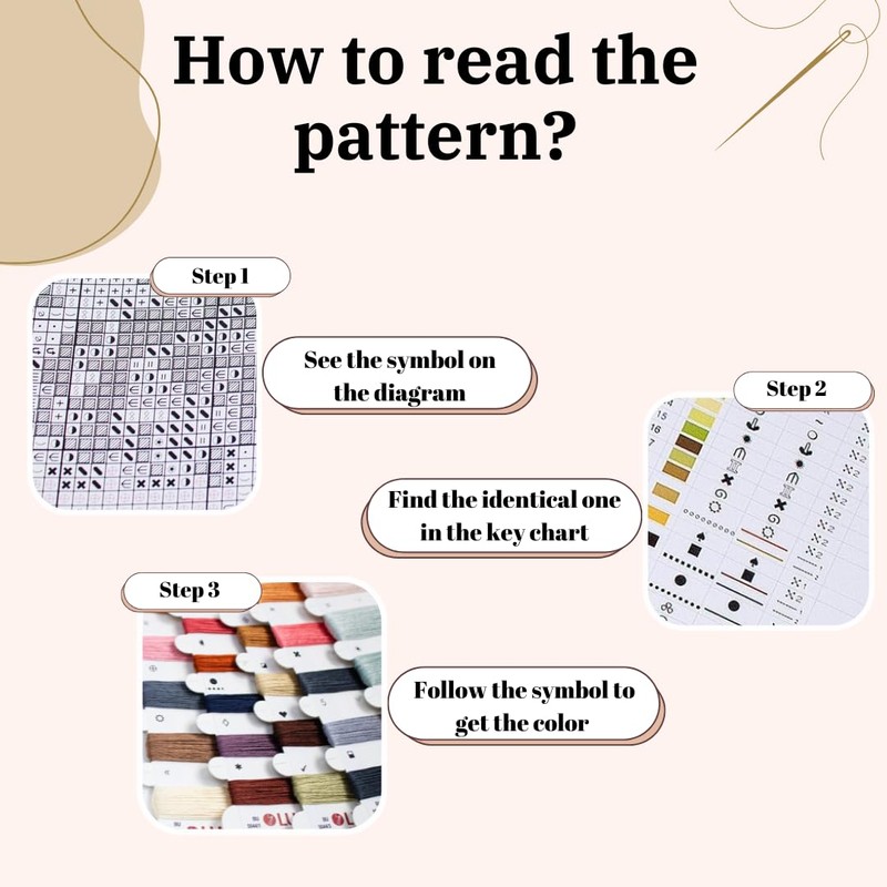 Luca-S Garden Corner Counted Cross Stitch Kit