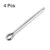 sourcing map Split Cotter Pin - 5mm x 60mm 304