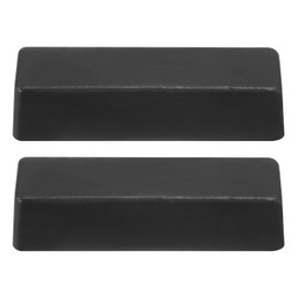 sourcing map 2pcs Metal Buffing Polishing Compound Bars for Aluminum, Stainless Steel, Buffing Wheel, 3.5oz Each, Black