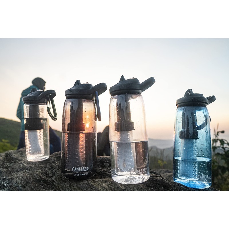 Camelbak Eddy+ 32Oz, Filtered By Lifestraw, Charcoal