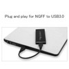 RGBS M.2 SATA Adapter USB 3.0 to NGFF SSD External