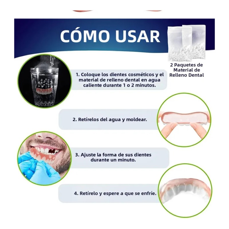 Set Universal Blanqueamiento Dental Shaping Aparatos Den
