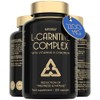 L-Carnitine Capsules 2200mg with Vitamins - High Strength - Pre-Workout