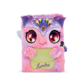 Nebulous Stars – Lumina Soft Plush Locked Secret Diary! Writing Journal Lined Pages Notebook 100-pages for Girl’s