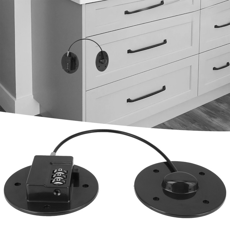 Children Protection Password Safety Lock Refrigerator Cabinet Drawer Door Window