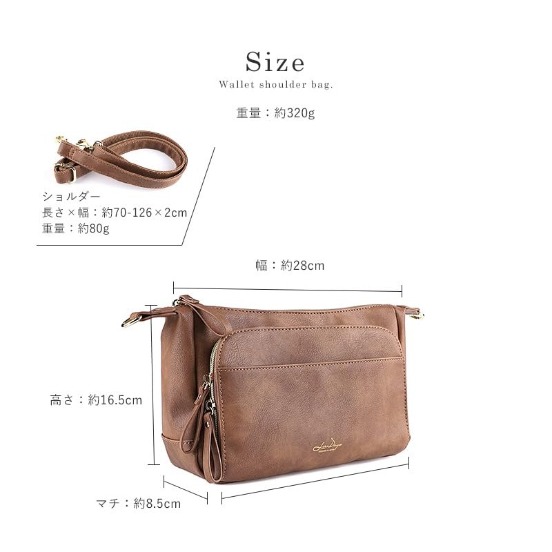 Liz Days Women's Wallet, Shoulder Bag, Handbag, Pochette, Cross-body Design,