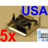 5x Lot of Micro USB Charging Port Charger for JBL