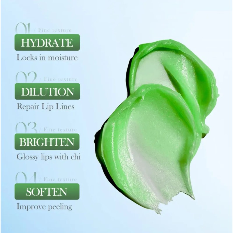 Bálsamo Labial Hidratante Para Labios Con Aguacates, Útil Pa