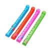 Set of 4 Large 15.5cm Tongs Close Bags with Date