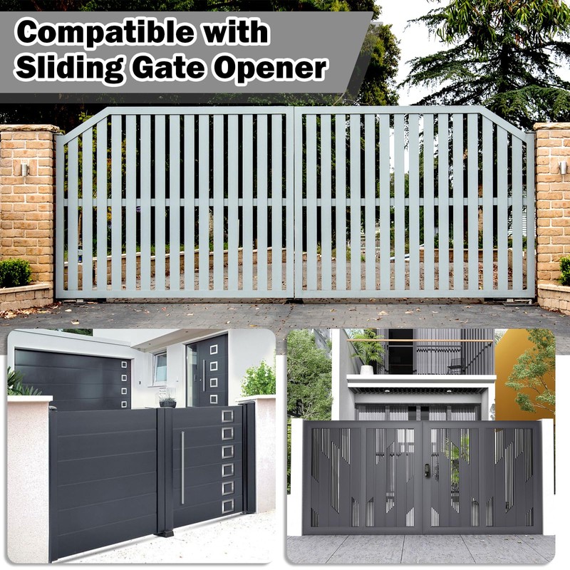 2-Pack Square Gate Magnet with Mounting Bracket & Wrench for