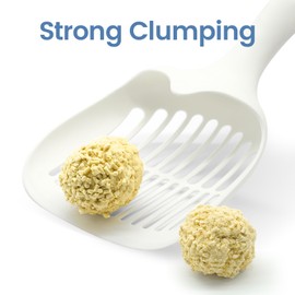 Tofu Cat Litter, Cat Litter Clumping, Flushable, Low Tracking, Dust Free Cat Litter Pellets Ultra Absorbent, 15 LBS (3.75lb x 4bags)