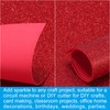 PATIKIL 2mm(1/10") Thick Non Adhesive Glitter Foam Sheet 16x24inch(40x60cm) Dark