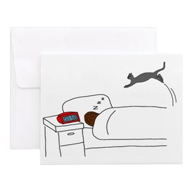 CafePress Surprise! Happy Birthday Sin Notecards (Set Of 10) 4.25" x 5.5" Notecards 10 Pack