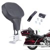 Adjustable Plug in Rider Driver Backrest 2 Up Seat For