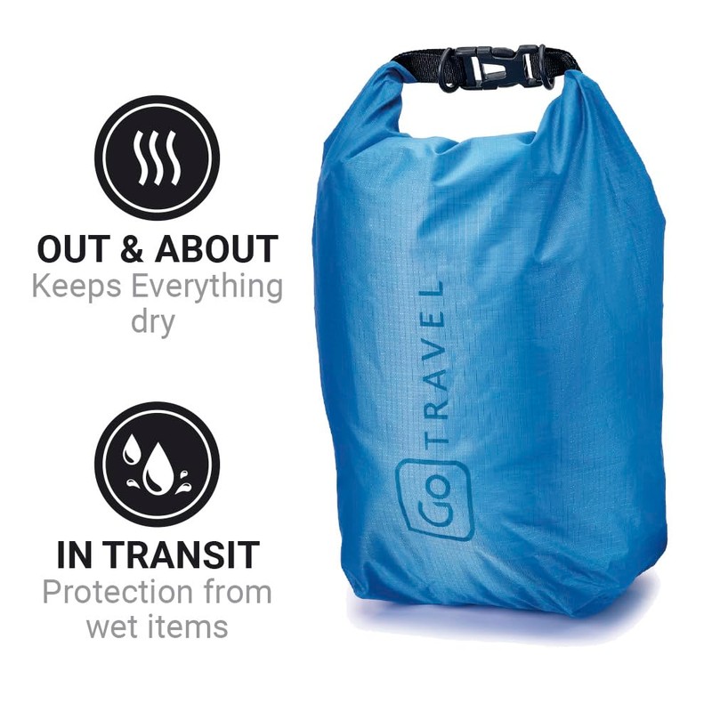 Go Travel Wet or Dry Bag with Roll Top Closure