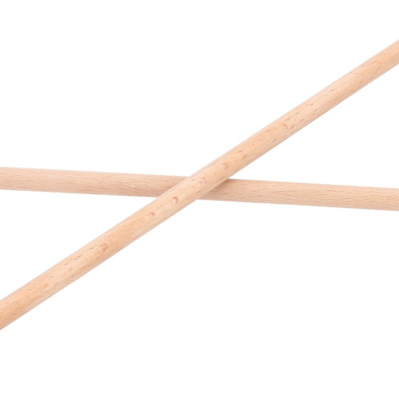1 Pair Marimba Stick Mallets Beech Handle Xylophone Instrument Accessories