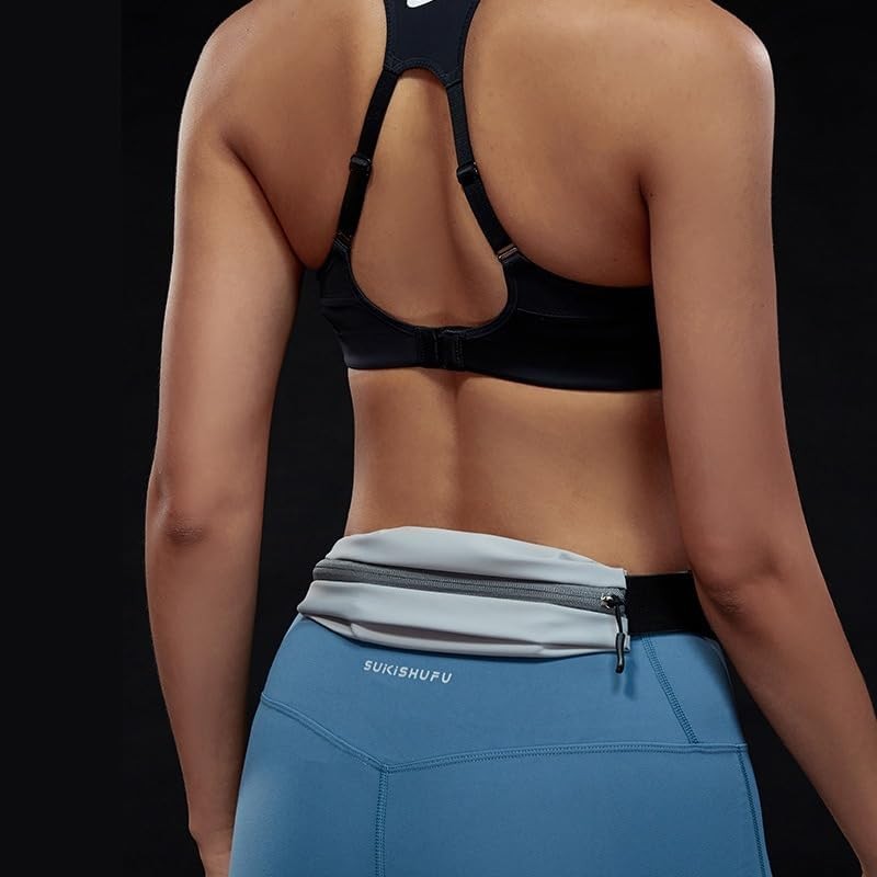 Cinturón de correr para hombre, riñonera resistente al agua para