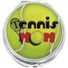 NewCharms Tennis Mom Ball Compact with Mirrors - Perfect Pocket
