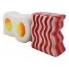 Ebros Gift American Breakfast Bacon And Sunny Side Up Eggs
