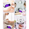 UV LED Lampe für Nägel, 288W Nageltrockner Professionelle Schnell Trocknen