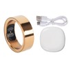 Bluetooth 5.0 Smart Health Ring IP68 Waterproof Stainless Steel Multifunctional