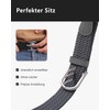 YOUCHAN Pack of 2 belts for men and women, elastic