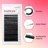 FADVAN Individual Eyelash Extensions 0.05 D Curl 7-15 mm Blending