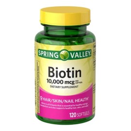 Biotin 120 Unidades Cabello, Piel Y Uñas
