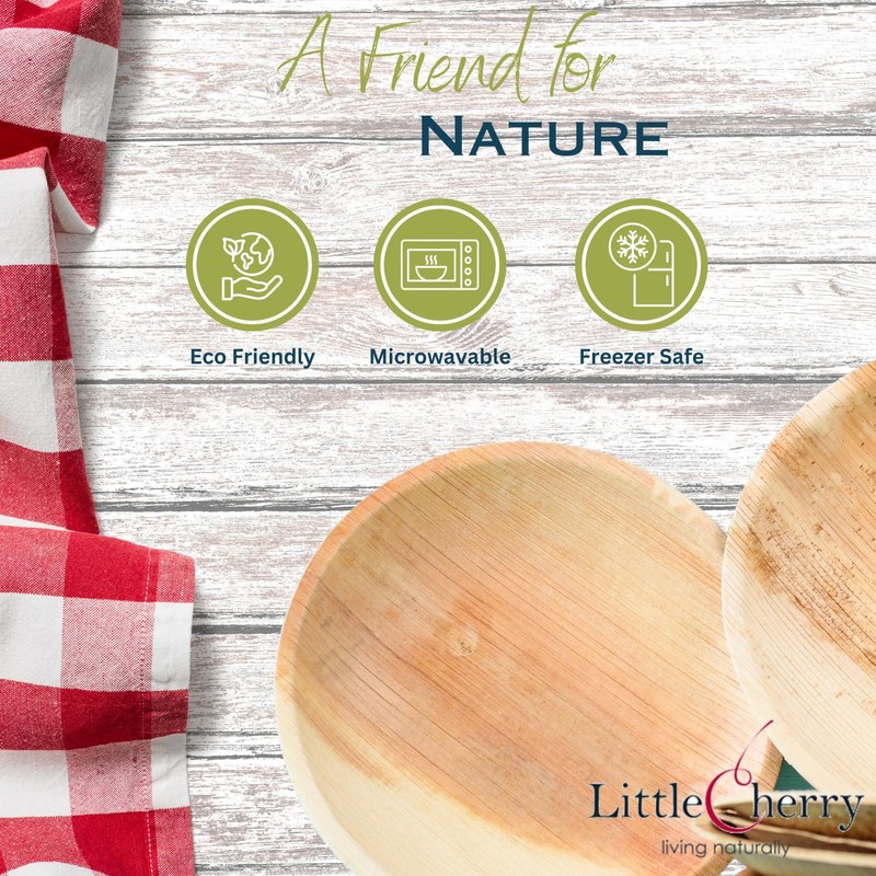 Little Cherry Eco Friendly Coconut Bowls | Biodegradable Coconut Shell