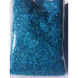 BabyEmma2007 Solvent Resistant IRREGULAR shape Glitter(Ocean Blue) Nail Art Face Crafts 1tsp