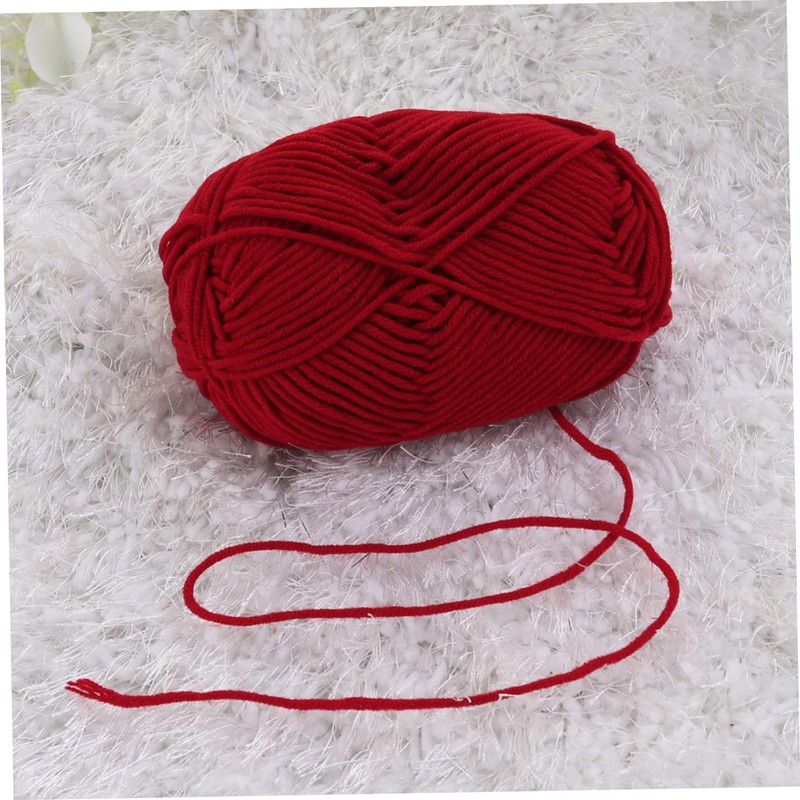 OSALADI Milk Cotton Yarn Soft Chunky Crochet Yarn for DIY
