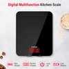 Accuweight 201B Digital Food Scale with Tempered Glass Surface, 5kg/11lb