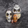 5PCS Owl Nesting Egg Cute Owl Animal Nesting Dolls Wooden