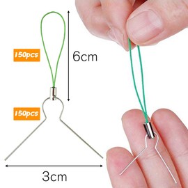 O-Kinee Plastic Decorative Eggs Easter for Crafts Painting Hanging 6 cm White Set of 24