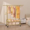 EAGMAK Heavy Duty Clothes Rack Load 556 LBS, Rolling Clothing
