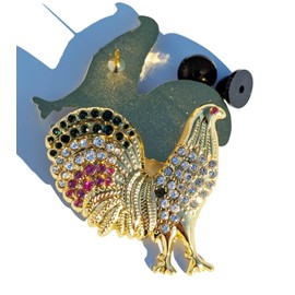 Pin Rooster Pin For Caps And Clothing Enamel Badge Pin Gallo Gallero Pin Mexican Pin Latino Pin Mexico Pin Rooster Farm Pin #3