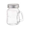 Tablecraft Coca-Cola Mason S&P Shakers, Glass Jar with Metal Lid,