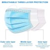 ymbuy 50 Pcs Kids Children Blue 3-Ply Disposable Face Mask