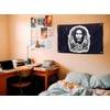 3x5 Feet Marley Wall Hanging Tapestry Flag with One Love