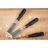 Stubai 354340 Wood Chisel with PP-Handle, Silver/Black, 40 mm