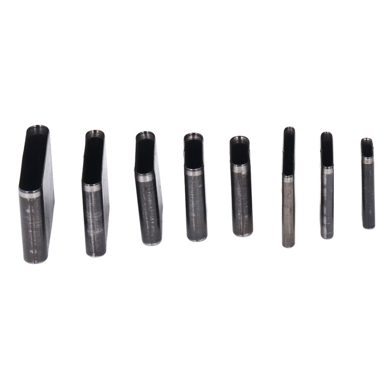 52Pcs Hollow Punch Cutter Set High Speed Steel Practical Leather