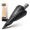 TOOLMAYS Metric Step Drill Bit M35 Cobalt AlTiN-Coated Cone Drill
