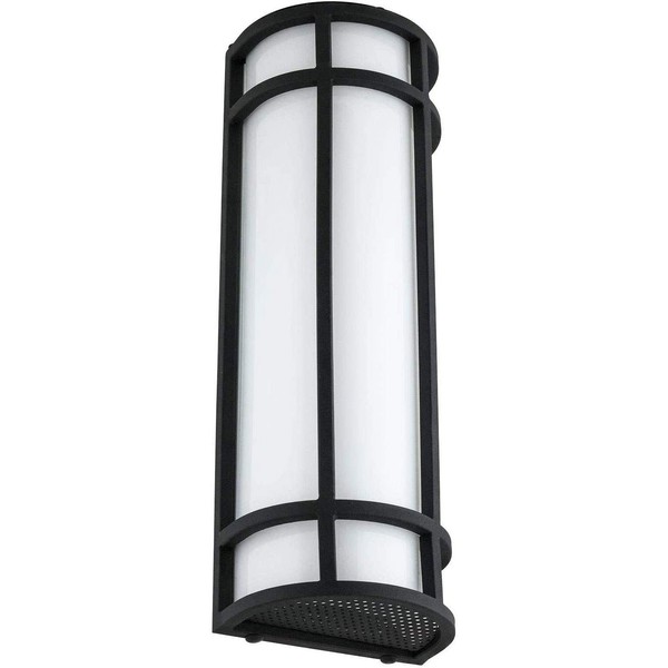 Sunlite LED 18 Inch Mission Style Wall Sconce, 20 Watts, Indoor/Outdoor, 3000K Warm White, ADA Compliant