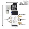 Beduan Electric Solenoid Valve DC12V 1/4"NPT Pneumatic Air Valve 2