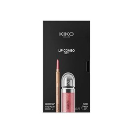 KIKO Milano Lip Combo Set 02, Lip Set: Moisturising Lip Gloss and Matching Lip Liner