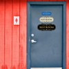 All Quality Designer Restroom Wall or Door Sign - Bathroom